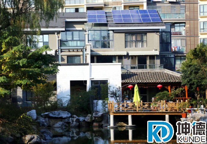 河南省光伏發電公司9千瓦居民電站