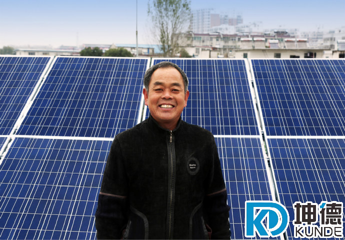 河南省光伏發電公司13千瓦居民電站