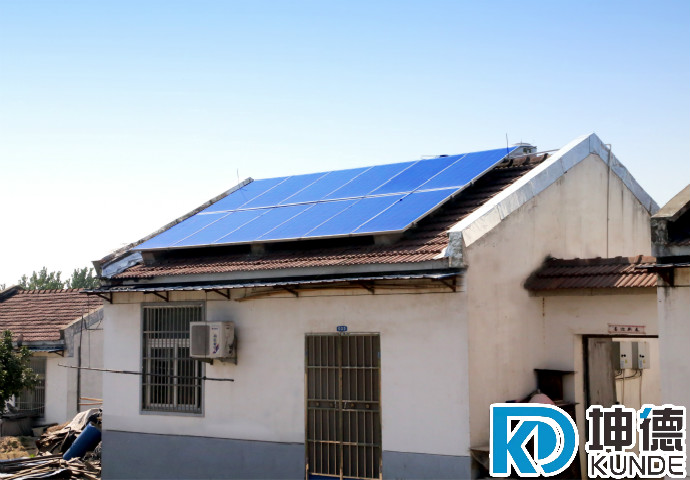 河南省光伏發電公司16千瓦居民電站